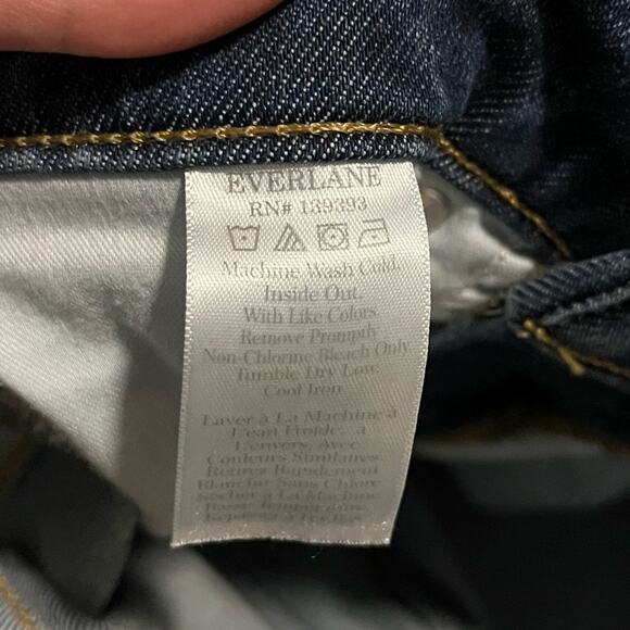 Everlane Authentic Stretch High-Rise Skinny Jean Size 27 Crop - Picture 9 of 11